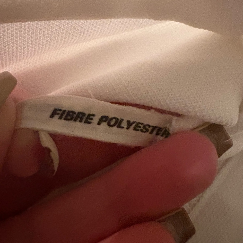Vintage Lacoste white polo shirt size 40 EU / large gray crocodile - Picture 7 of 13
